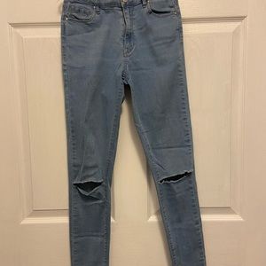 BULLHEAD DENIMN CO Super High Rise Skinniest Jeans